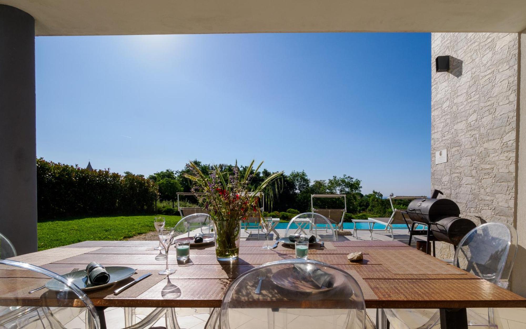 Sea View Villa Sun Sea & Fire Krnica Dış mekan fotoğraf