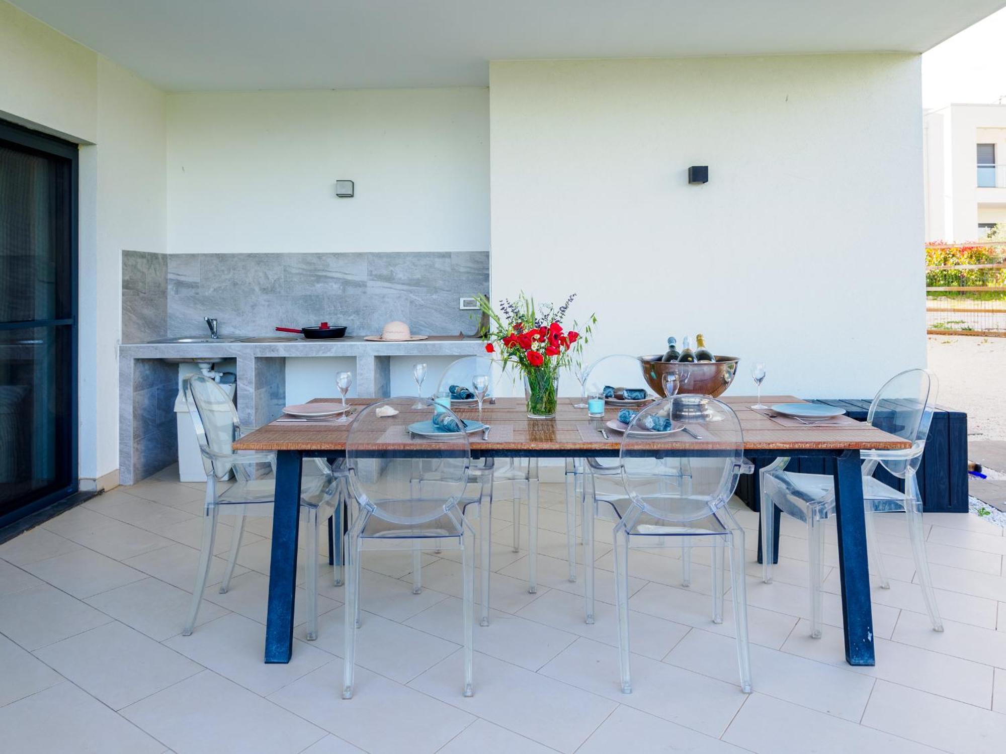 Sea View Villa Sun Sea & Fire Krnica Dış mekan fotoğraf